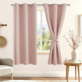Hiasan Room Darkening Curtains for Bedroom, Energy Saving Window Curtain Panels by Hiasan