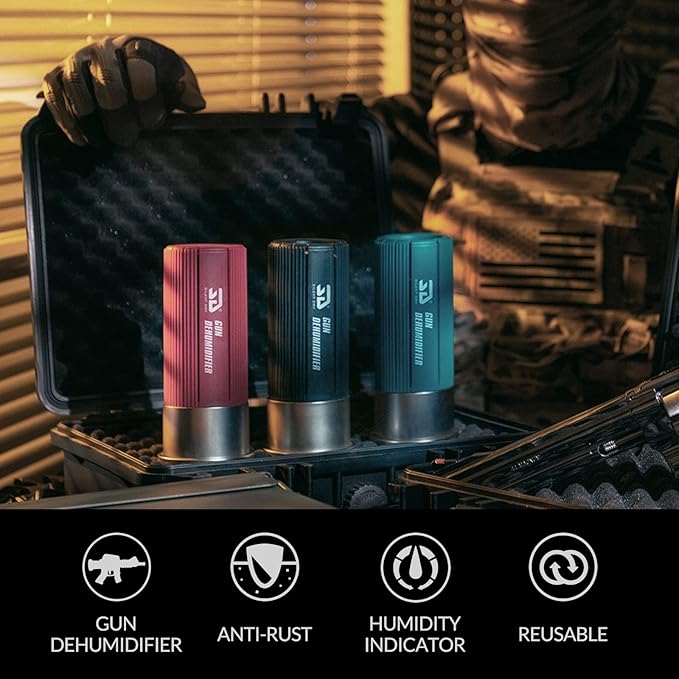 SILENT DRY Cordless Gun Safe Dehumidifier – Reusable Mini Dryer - Image 2