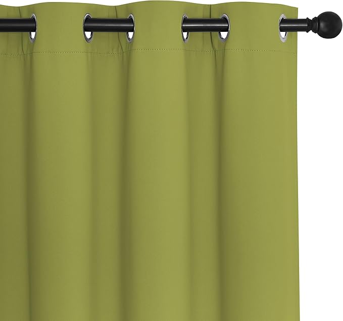 NICETOWN Bedroom Curtain Room Darkening Drapery 102 inches Length - Image 7