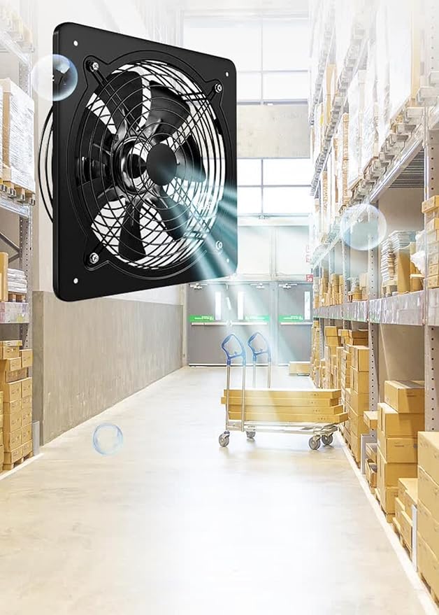 16 Inch Wall Window Exhaust Fan Wall Mounted Ventilation Fan 1040 CFM - Image 7