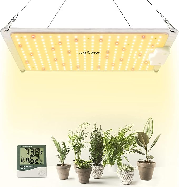 LED Grow Light, SP1000 Sunlike Full Spectrum Dimmable Plant Lights by Gerylove