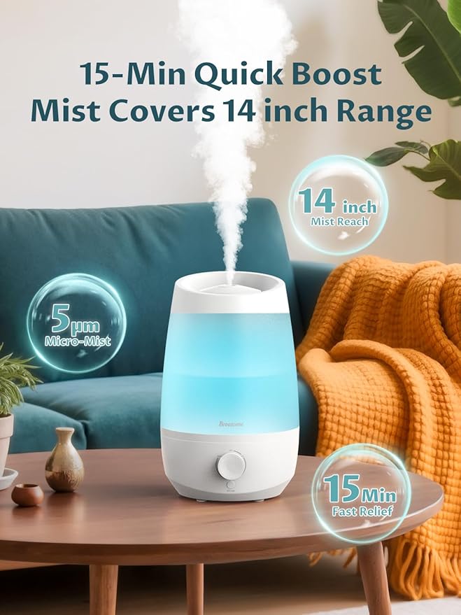 BREEZOME 2.5L Top Fill Humidifiers - Image 3
