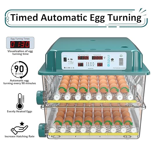 Incubators for Hatching Eggs 120, Chicken Egg Incubator - Image 6