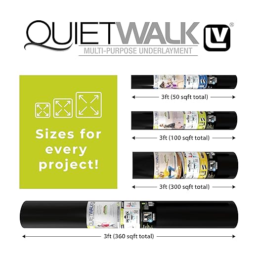 QuietWalk LV 360 Sq Ft Flooring Underlayment - Image 21