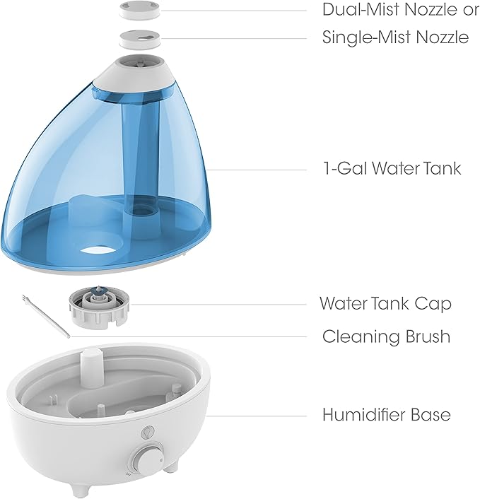Pure Enrichment MistAire XL Ultrasonic Cool Mist Humidifier - Image 5