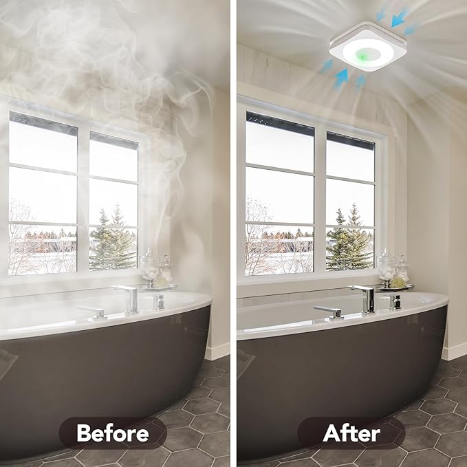 OREiN 3-in-1 Bathroom Exhaust Fan - Image 7
