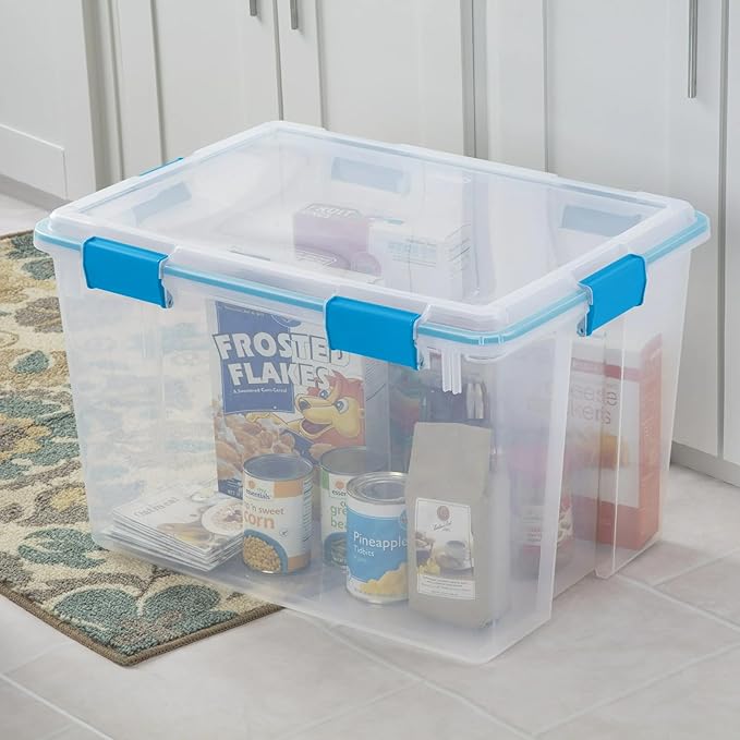 80 Quart Clear Storage Bin - Image 9