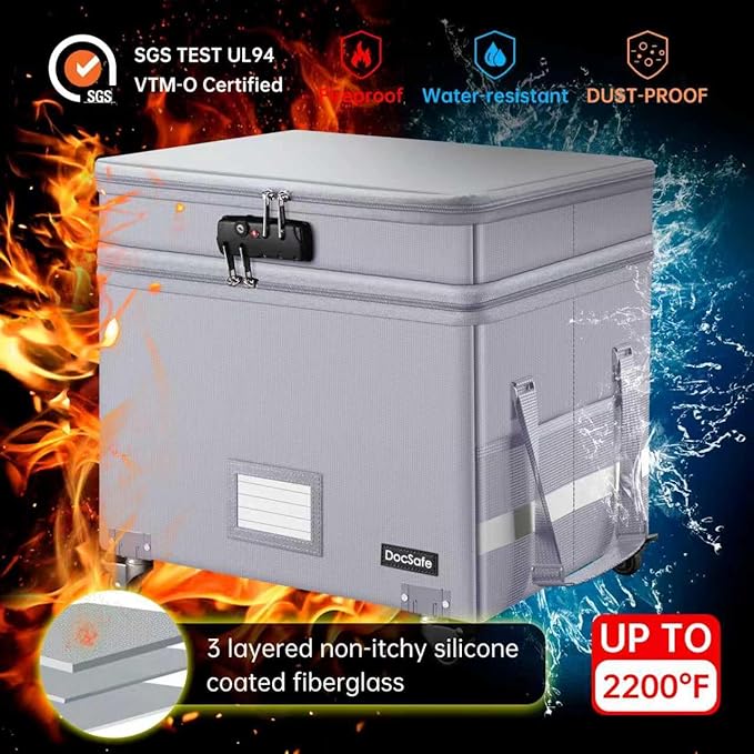DocSafe Fireproof Document Box - Image 4