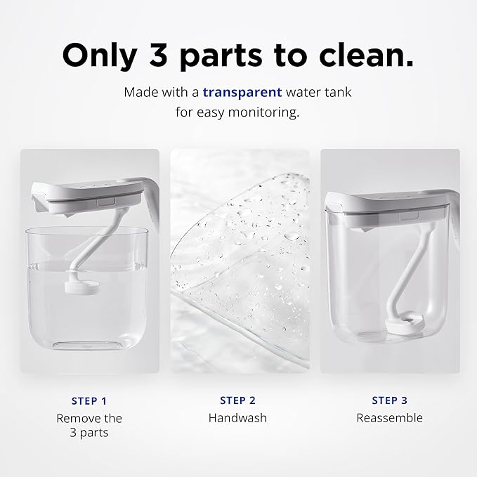 Carepod Mini 21P Ultrasonic Cool Mist Humidifier Whisper-Quiet Filter-Free Easy - Image 3