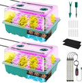 96 Cells Self-Watering Seed Starter Tray by Unknown