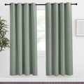 NICETOWN Blackout Greyish Green Curtain 78 inch Length by NICETOWN