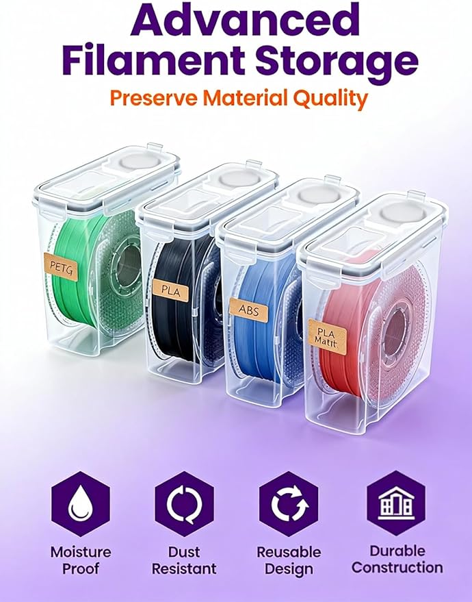Filament Storage Box 4-Pack - Image 2