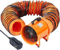 VEVOR Portable Ventilator with Hose, 2 Speed, 12 Inch Utility Blower Exhaust by VEVOR