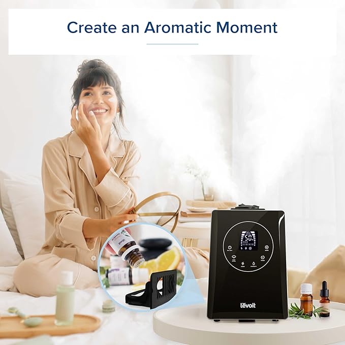 LEVOIT LV600HH 6L Warm and Cool Mist Ultrasonic Humidifier, Rapid Humidification - Image 7