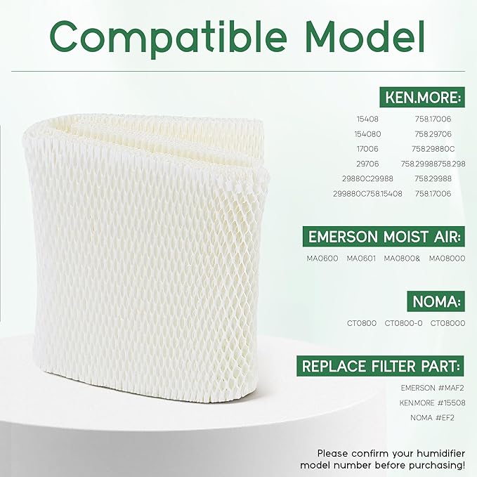 TOMOON MAF2 Super Wick Humidifier Filter Replacement -Compatible - Image 5