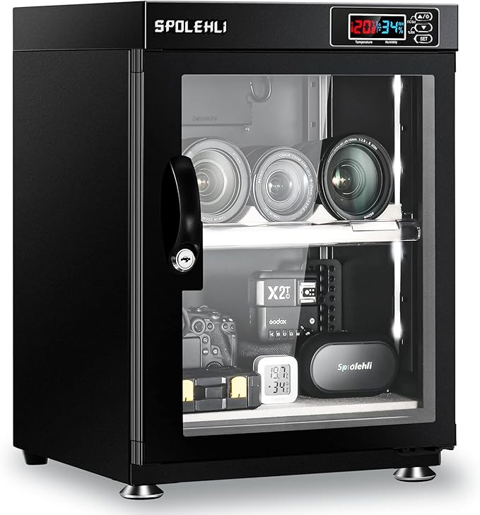 Dry Cabinet Camera Digital Control Dehumidifier 35L Electronic Dry Box by SPOLEHLIMakelifecolorful%EF%BC%81