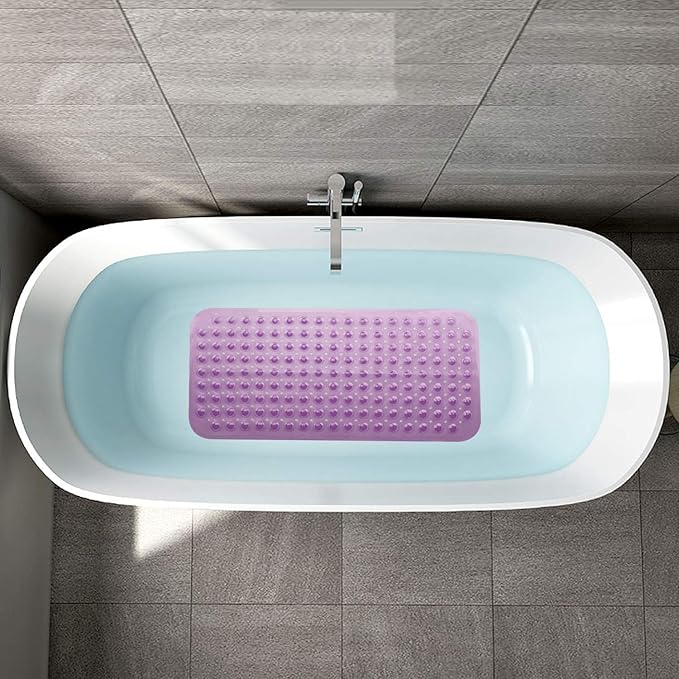 YINENN Bath Tub Shower Stall Mats 31x15.5 Inch Non-Slip and Latex Free - Image 5