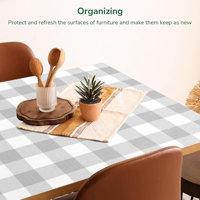 Shelf Liner for Kitchen Cabinets Non-Adhesive Drawer Liners Non-Slip Strong - Image 4