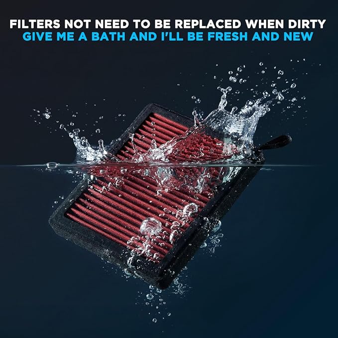 HANN&CO Washable Reusable High Flow Durable Cabin Air Filter（HCC1033-X） | - Image 4