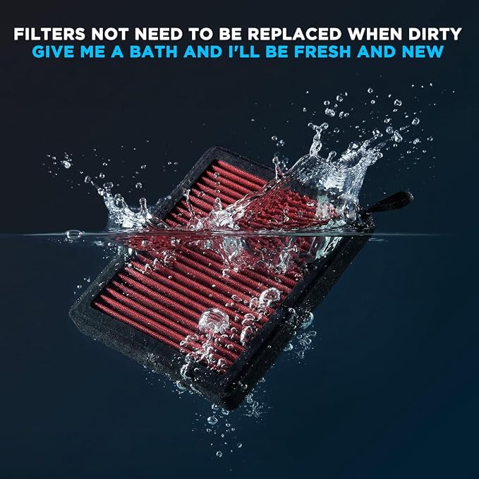 HANN&CO Washable Reusable High Flow Durable Cabin Air Filter（HCC2141-X） | - Image 4