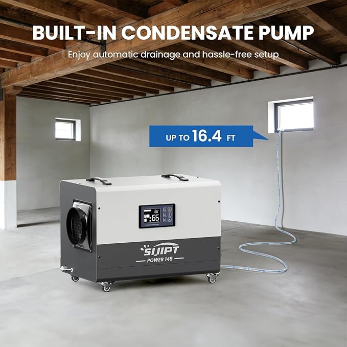 155 Pint Commercial Dehumidifier - Image 3