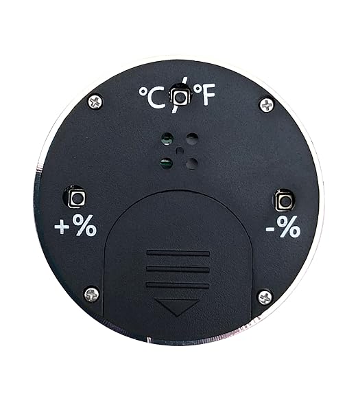 Prestige Import Group Round 2" Digital Hygrometer Thermometer - Image 4