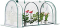 VIVOSUN Portable Mini Greenhouse 47x23x23-Inch Tunnels, PE Cover by VIVOSUN