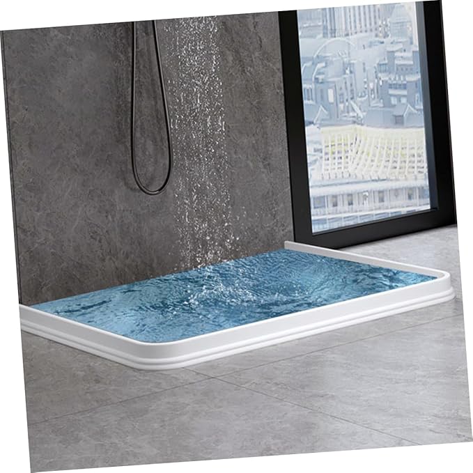 Self-Adhesive Water Retaining Strip Silicone Bathroom Shower Room Strip White - Image 8