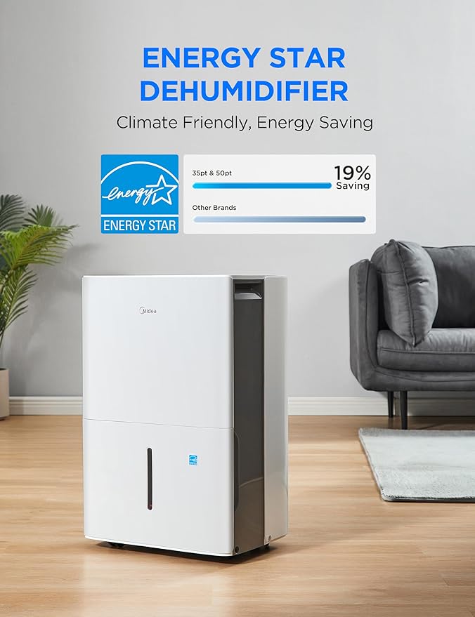 Midea 4, 500 Sq. Ft. Dehumidifier - Image 6