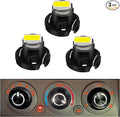 AC Climate Heater Control LED Lights Bulbs Kit replacement Compatible by RAVSOFT