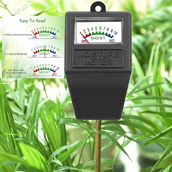 Soil Moisture Meter, Plant Hygrometer Moisture Sensor Plant Water Monitor - Image 3
