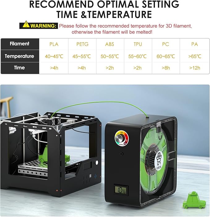 【EIBOS Official】 3D Printer Filament Dryer Easdry Box - Image 3