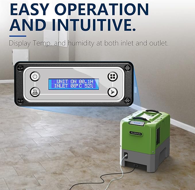 ALORAIR 180PPD LGR Commercial Dehumidifier - Image 4