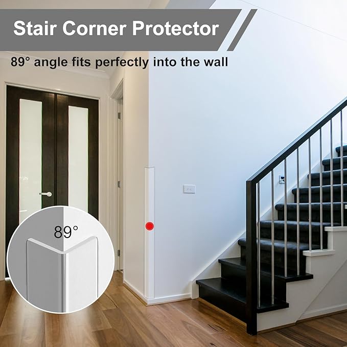 Wall Corner Protector, 31-1/2 in X 1-5/8 in Corner Guard - Image 7