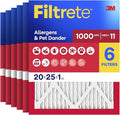 Filtrete 20x25x1 Air Filter, MERV 11, MPR 1000, Allergens and Pet Dander by Unknown