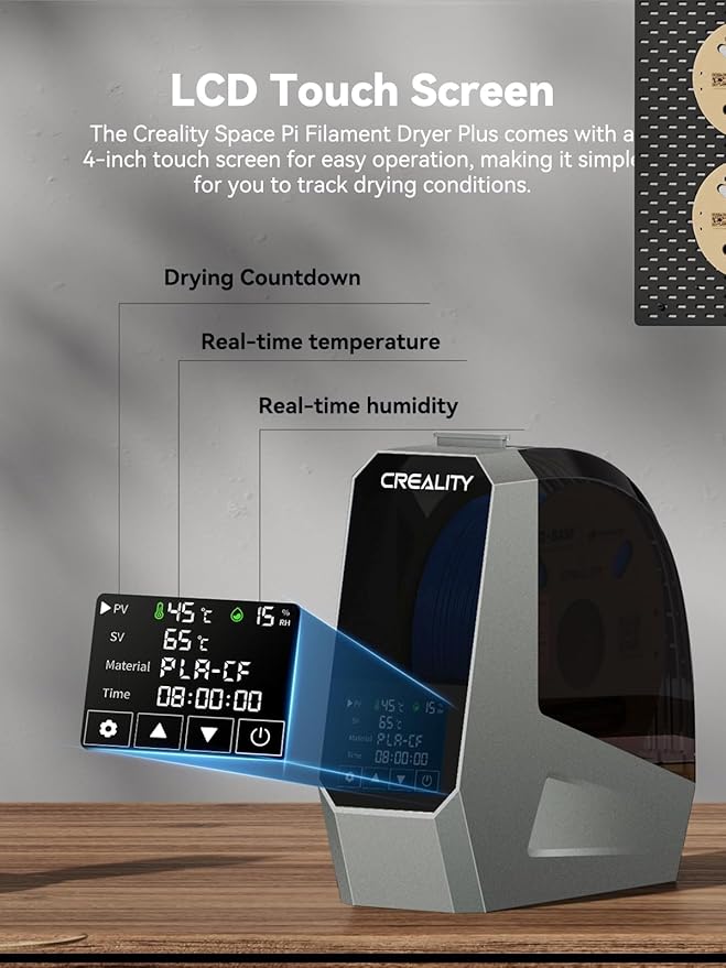 Creality Space Pi Filament Dryer, Filament Storage Box, Upgraded Double 360° - Image 8