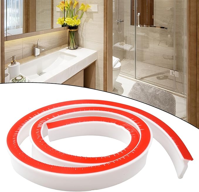 Silicone Water Stopper and Shower Barrier, 50-300cm Flexible Waterproof Strip - Image 6