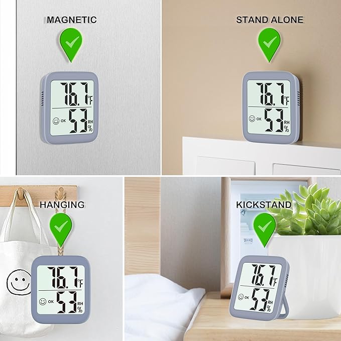 Antonki 2 Pack Room Thermometer - Image 4