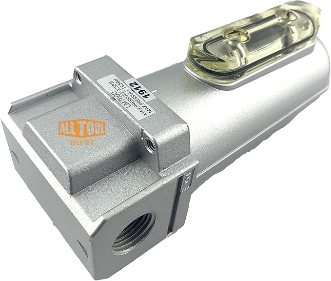 1/2" NPT Heavy Duty Compressed Air In Line Filter Desiccant Dryer Moisture - Image 4
