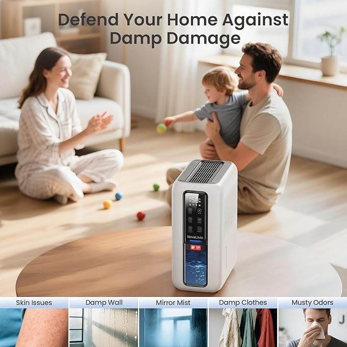 Dehumidifier for Home, Dehumidifiers for Bathroom, Living room, Closet - Image 9