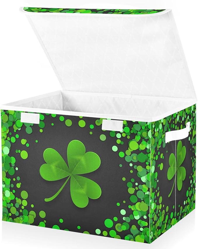xigua St. Patrick's Day Storage Bins - Image 2
