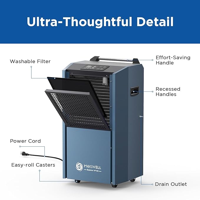 190 Pints Commercial Dehumidifier - Image 8