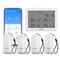 eMylo WiFi Hygrometer Thermometer 5 Pack, Smart Digital Indoor Temperature by eMylo