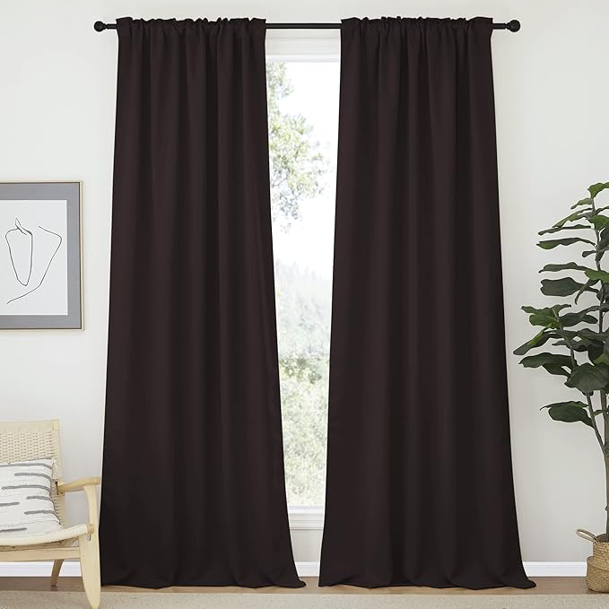 NICETOWN Bedroom Blackout Curtain Panels - Image 2