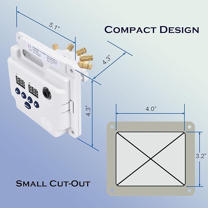 Evaporative Duct Mount Whole House Furnace Humidifier, Atomizing Cool Mist - Image 3