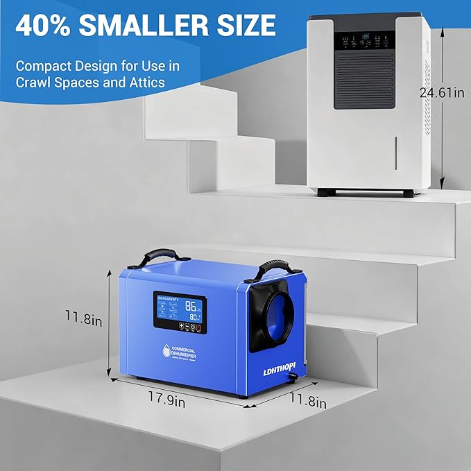 LDHTHOPI 145 Pint Commercial Dehumidifier - Image 7