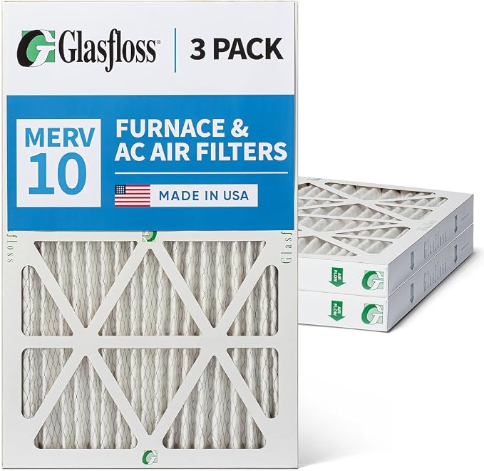 Glasfloss ZL 16x25x2 MERV 10 Pleated 2" Inch Air Filters - Image 6