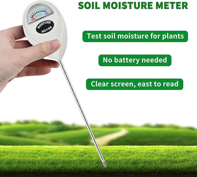 Soil Moisture Meter, Plant Water Meter Soil Meter Moisture Sensor Hygrometer - Image 2