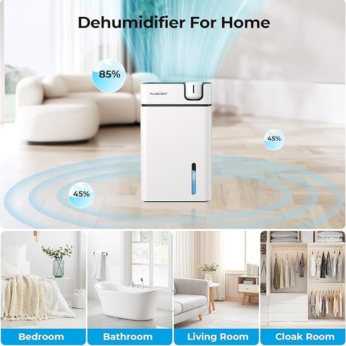 Dehumidifiers for Home, PLUSCENT 1000 Sq.ft Quiet Dehumidifier - Image 7