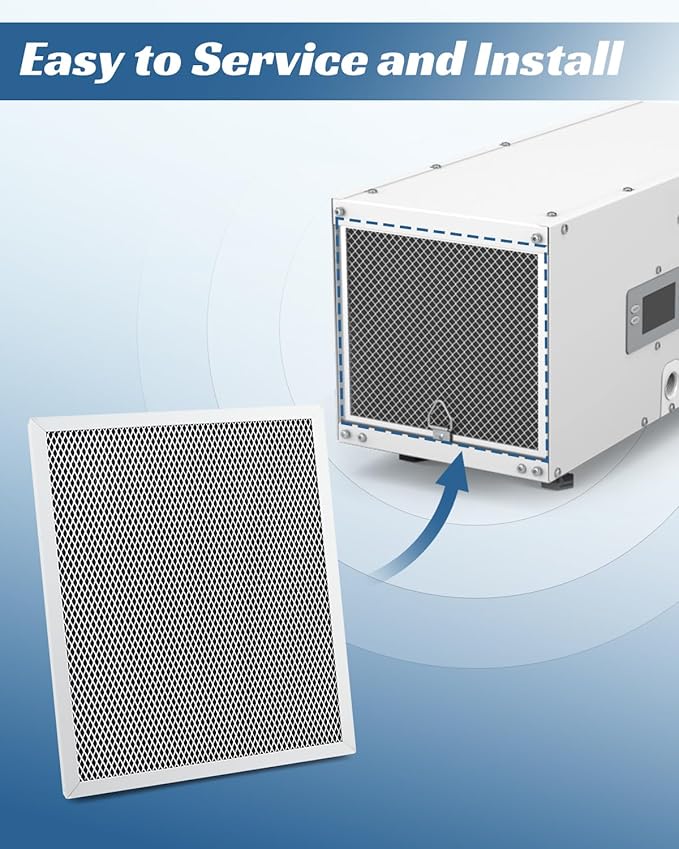 5443 Dehumidifier Filter MERV 8 Washable 10x12x1Fit - Image 6